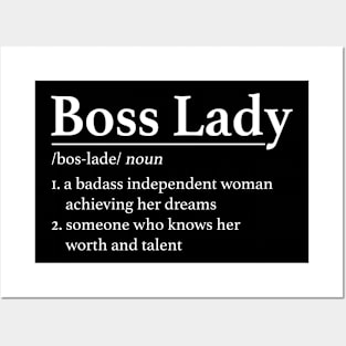 Boss Lady Funny Posters and Art